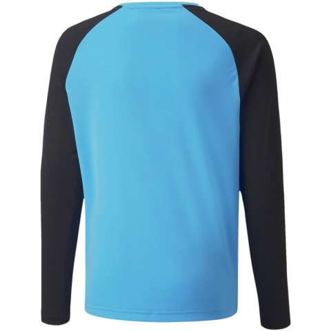 Bluza bramkarska dla dzieci Puma teamPACER GK LS Jersey niebieska 704939 40 Bluza bramkarska dla dzieci Puma teamPACER GK LS Jersey niebieska 704939 40