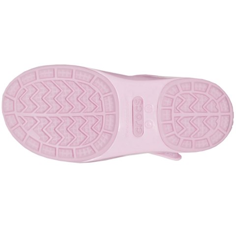 Sandały dla dzieci Crocs Isabela Charm Sandals różowe 208445 6S0 Sandały dla dzieci Crocs Isabela Charm Sandals różowe 208445 6S0