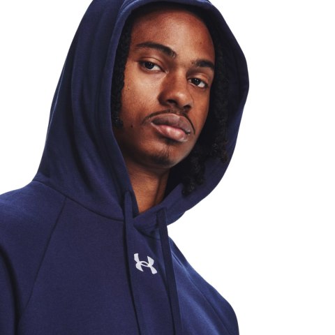 Bluza męska Under Armour Rival Fleece Hoodie granatowa 1379757 410 Bluza męska Under Armour Rival Fleece Hoodie granatowa 1379757 410