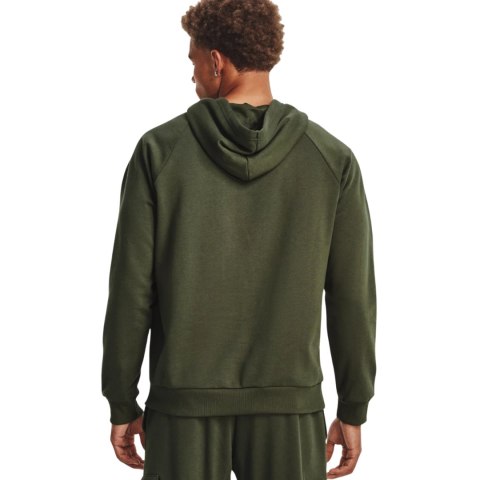 Bluza męska Under Armour Rival Fleece Hoodie oliwkowa 1379757 390 Bluza męska Under Armour Rival Fleece Hoodie oliwkowa 1379757 390