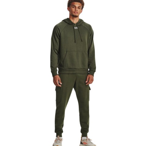 Bluza męska Under Armour Rival Fleece Hoodie oliwkowa 1379757 390 Bluza męska Under Armour Rival Fleece Hoodie oliwkowa 1379757 390