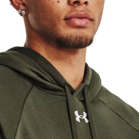Bluza męska Under Armour Rival Fleece Hoodie oliwkowa 1379757 390 Bluza męska Under Armour Rival Fleece Hoodie oliwkowa 1379757 390