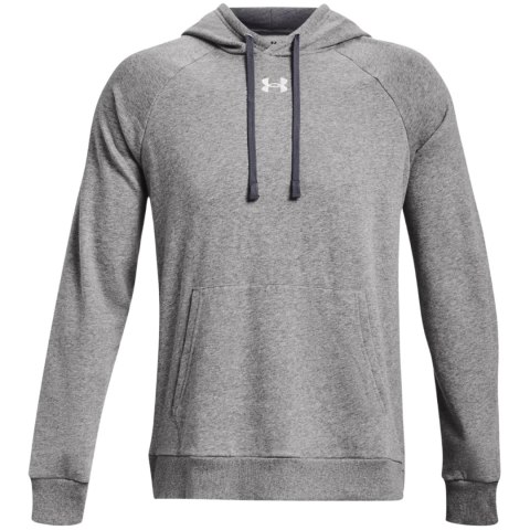 Bluza męska Under Armour Rival Fleece Hoodie szara 1379757 025 Bluza męska Under Armour Rival Fleece Hoodie szara 1379757 025