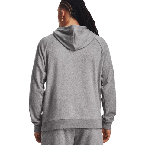 Bluza męska Under Armour Rival Fleece Hoodie szara 1379757 025 Bluza męska Under Armour Rival Fleece Hoodie szara 1379757 025