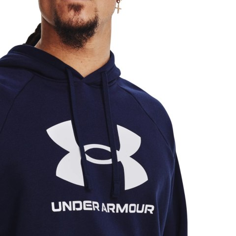 Bluza męska Under Armour Rival Fleece Logo HD granatowa 1379758 410 Bluza męska Under Armour Rival Fleece Logo HD granatowa 1379758 410