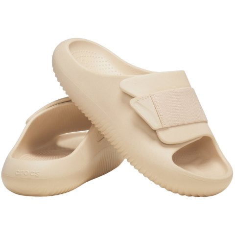 Klapki damskie Crocs Mellow Recovery beżowe 209413 2DS Klapki damskie Crocs Mellow Recovery beżowe 209413 2DS