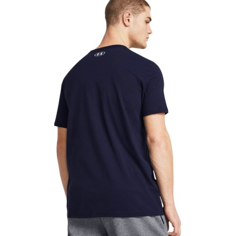 Koszulka męska Under Armour Camo Chest Stripe granatowa 1376830 410 Koszulka męska Under Armour Camo Chest Stripe granatowa 1376830 410