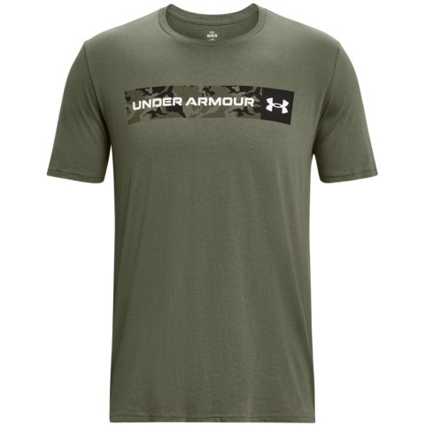 Koszulka męska Under Armour Camo Chest Stripe khaki 1376830 390 Koszulka męska Under Armour Camo Chest Stripe khaki 1376830 390