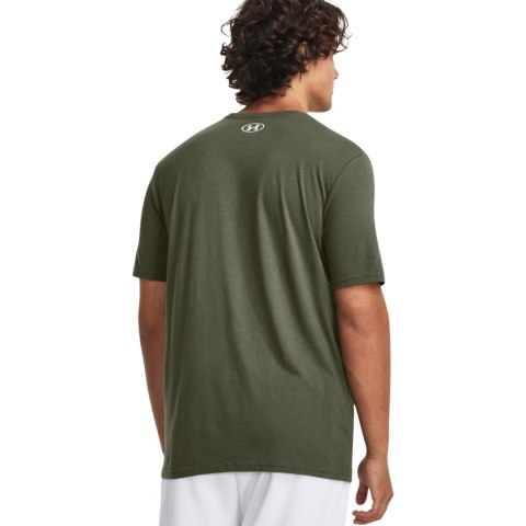 Koszulka męska Under Armour Camo Chest Stripe khaki 1376830 390 Koszulka męska Under Armour Camo Chest Stripe khaki 1376830 390