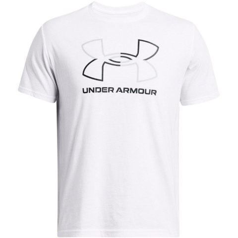 Koszulka męska Under Armour GL Foundation Uodate SS biała 1382915 100 Koszulka męska Under Armour GL Foundation Uodate SS biała 1382915 100