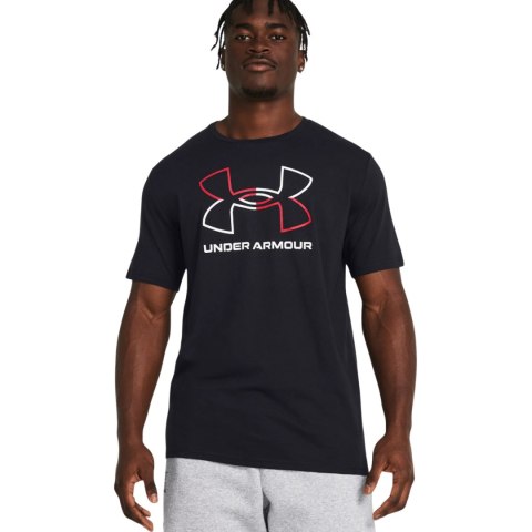 Koszulka męska Under Armour GL Foundation Uodate SS czarna 1382915 001 Koszulka męska Under Armour GL Foundation Uodate SS czarna 1382915 001