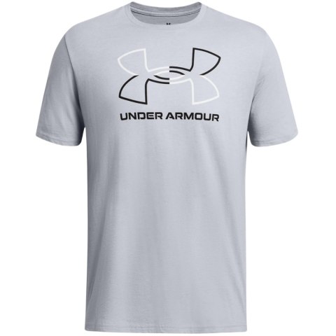 Koszulka męska Under Armour GL Foundation Uodate SS szara 1382915 011 Koszulka męska Under Armour GL Foundation Uodate SS szara 1382915 011