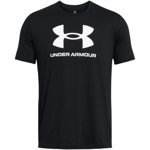 Koszulka męska Under Armour Sportstyle Logo czarna 1382911 001 Koszulka męska Under Armour Sportstyle Logo czarna 1382911 001