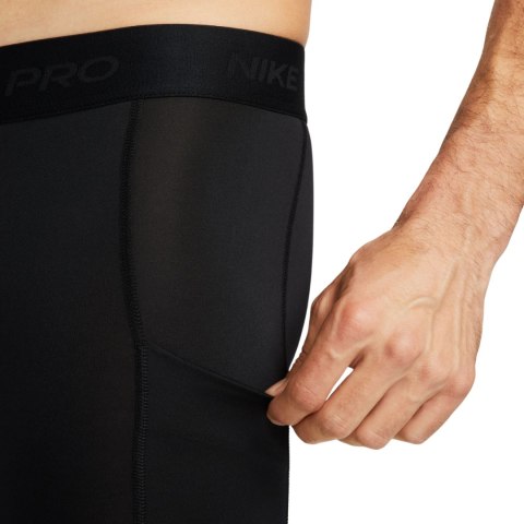Legginsy męskie Nike Dri Fit Tight czarne FB7952 010