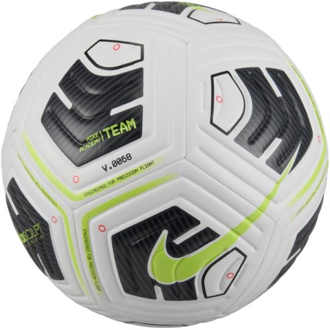 Piłka nożna Nike Academy Team FA24 biało-czarno-zielona FZ7540 100 Piłka nożna Nike Academy Team FA24 biało-czarno-zielona FZ7540 100