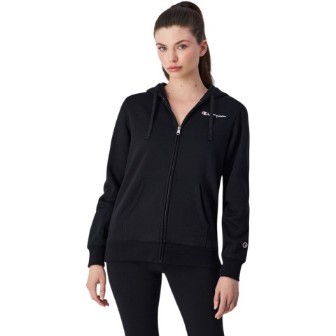 Bluza damska Champion Full Zip Hoodie czarna 117531 KK001 Bluza damska Champion Full Zip Hoodie czarna 117531 KK001