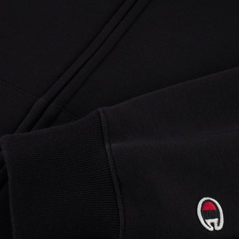 Bluza damska Champion Full Zip Hoodie czarna 117531 KK001 Bluza damska Champion Full Zip Hoodie czarna 117531 KK001