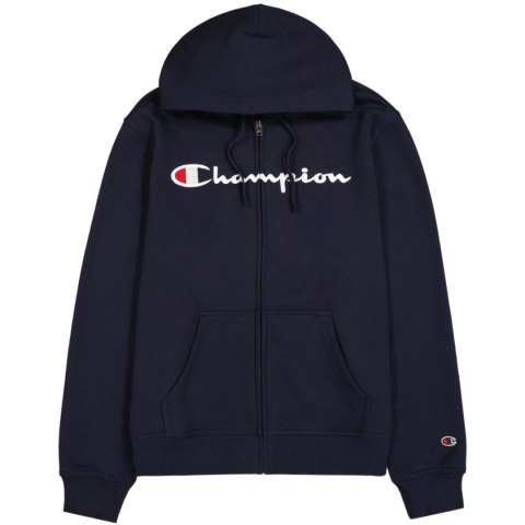 Bluza męska Champion Full Zip Hoodie granatowa 220255 BS501