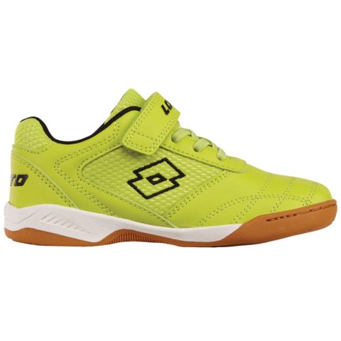 Buty dla dzieci Lotto Whizzer K limonkowo-czarne 2600120K 6311 Buty dla dzieci Lotto Whizzer K limonkowo-czarne 2600120K 6311