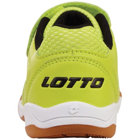 Buty dla dzieci Lotto Whizzer K limonkowo-czarne 2600120K 6311 Buty dla dzieci Lotto Whizzer K limonkowo-czarne 2600120K 6311