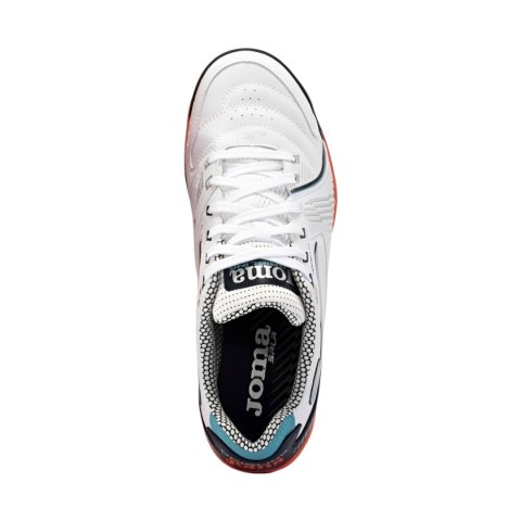 Buty piłkarskie Joma Dribling Indoor 2432 biało-pomarańczowe DRIW2432IN Buty piłkarskie Joma Dribling Indoor 2432 biało-pomarańczowe DRIW2432IN