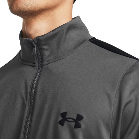 Dres męski Under Armour Rival Knit Track Suit szary 1357139 025 Dres męski Under Armour Rival Knit Track Suit szary 1357139 025