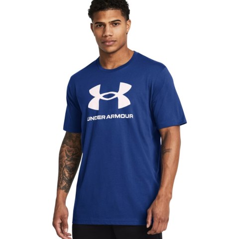 Koszulka męska Under Armour Sportstyle Logo ciemnoniebieska 1382911 432 Koszulka męska Under Armour Sportstyle Logo ciemnoniebieska 1382911 432
