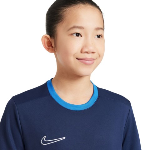 Koszulka dla dzieci Nike Dri-Fit Academy 25 SS granatowa FZ9758 410
