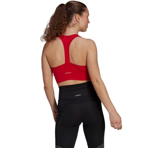 Stanik sportowy adidas Farm All-Over-Print Bra Top Aeroready W GM7144