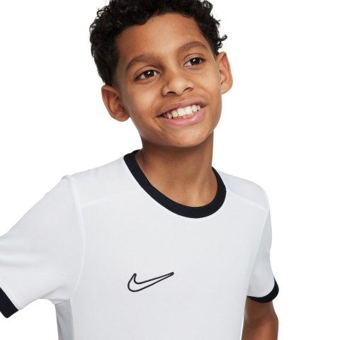 Koszulka dla dzieci Nike Dri-Fit Academy 25 SS biała FZ9758 100