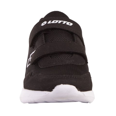 Buty dla dzieci Lotto Connect VL czarno-białe 2600820K 1110 Buty dla dzieci Lotto Connect VL czarno-białe 2600820K 1110