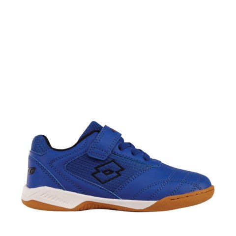 Buty dla dzieci Lotto Whizzer K niebiesko-czarne 2600120K 5011 Buty dla dzieci Lotto Whizzer K niebiesko-czarne 2600120K 5011