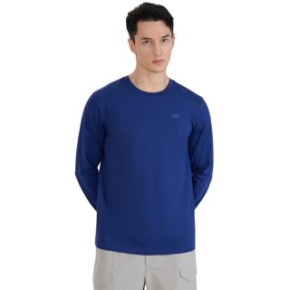 Koszulka męska 4F Longsleeve M432 granatowa 4FWMM00TLONM432 031S