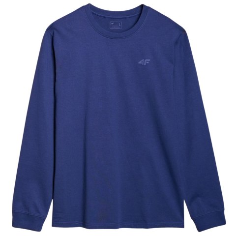 Koszulka męska 4F Longsleeve M432 granatowa 4FWMM00TLONM432 031S