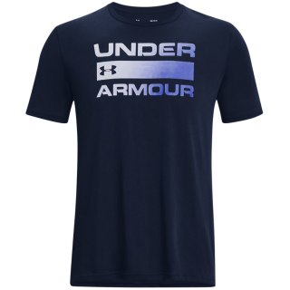 Koszulka męska Under Armour Team Issue Wordmarsk SS granatowa 1329582 408