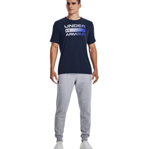 Koszulka męska Under Armour Team Issue Wordmarsk SS granatowa 1329582 408 Koszulka męska Under Armour Team Issue Wordmarsk SS granatowa 1329582 408