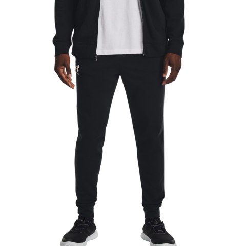 Spodnie męskie Under Armour Rival Terry Jogger czarne 1380843 001 Spodnie męskie Under Armour Rival Terry Jogger czarne 1380843 001
