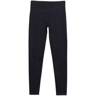 Legginsy damskie 4F FNK F380 głęboka czerń 4FWSS25TFTIF380 20S