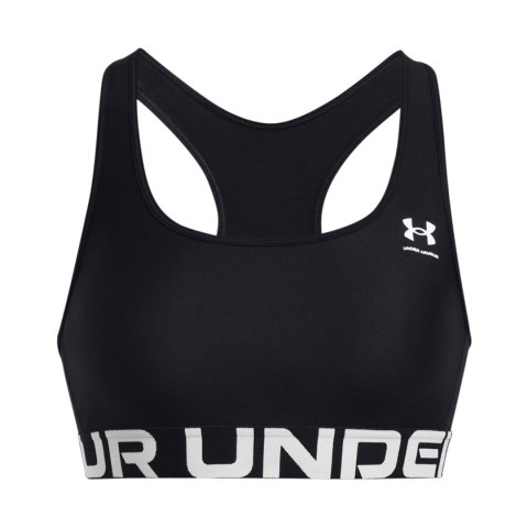 Stanik sportowy Under Armour HG Mid Branded czarny 1383544 001 Stanik sportowy Under Armour HG Mid Branded czarny 1383544 001