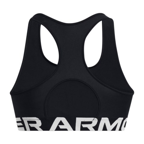 Stanik sportowy Under Armour HG Mid Branded czarny 1383544 001 Stanik sportowy Under Armour HG Mid Branded czarny 1383544 001