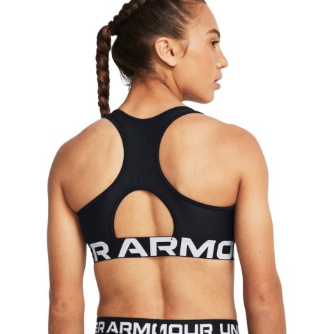 Stanik sportowy Under Armour HG Mid Branded czarny 1383544 001 Stanik sportowy Under Armour HG Mid Branded czarny 1383544 001