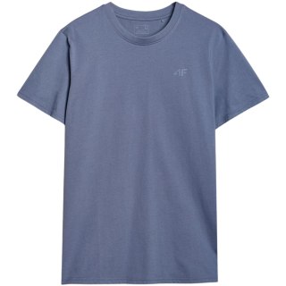 Koszulka męska 4F M2256 denim 4FWMM00TTSHM2256 32S