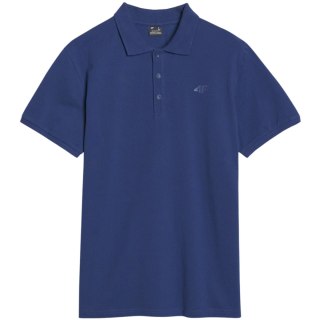 Koszulka męska polo 4F M366 granatowa 4FWMM00TPTSM366 031S