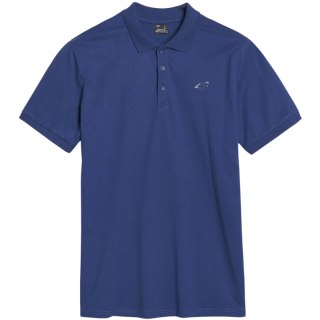 Koszulka męska polo 4F M367 granatowa 4FWMM00TPTSM367 031S