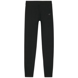 Legginsy damskie 4F CAS F195 głęboka czerń 4FWMM00TTIGF195 20S