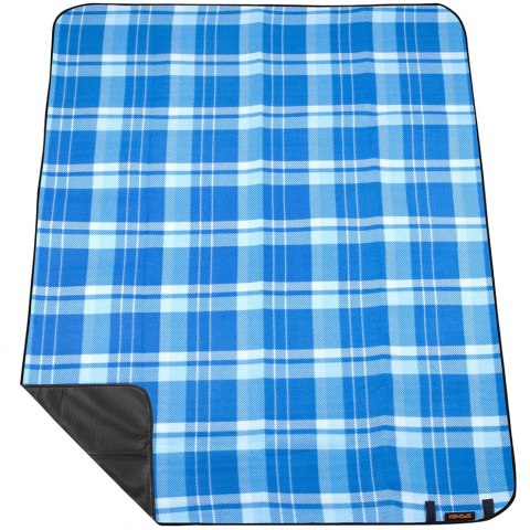 Koc piknikowy Spokey 130x150 cm Picnic Moor niebieski 925069 Koc piknikowy Spokey 130x150 cm Picnic Moor niebieski 925069