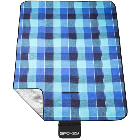 Koc piknikowy Spokey Picnic Flannel niebieski 150x180cm 839636 Koc piknikowy Spokey Picnic Flannel niebieski 150x180cm 839636