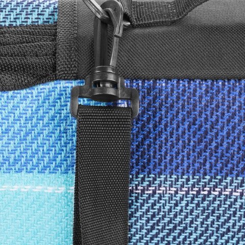 Koc piknikowy Spokey Picnic Flannel niebieski 150x180cm 839636 Koc piknikowy Spokey Picnic Flannel niebieski 150x180cm 839636