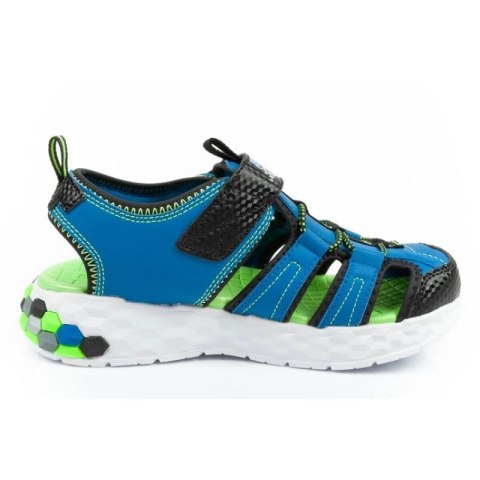 Sandały Skechers Jr 402213L/BBLM