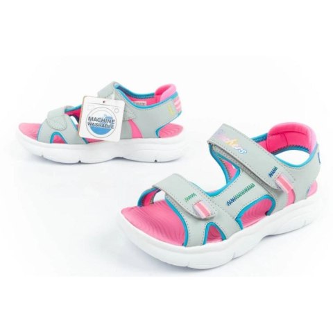 Sandały Skechers Jr 302984L/SLPK